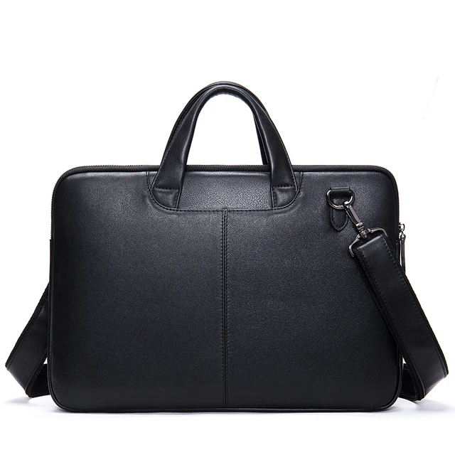 Bag Men Leather Briefcase Male Business 