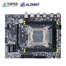 ALZENIT X99Z-V102 Motherboard For Intel X99 LGA 2011-3 Xeon E5 RECC/Non-RECC DDR4 64GB M.2 NVME USB3.0 M-ATX Server Mainboard