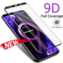 Полностью изогнутое закаленное стекло для Samsung Galaxy S8 S9 S10 Plus A70 A40 Защитная пленка для Samsung Note 8 9 A50