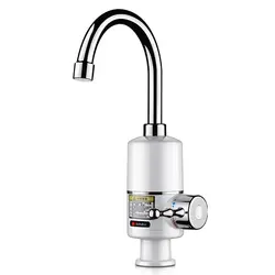 KBAYBO Tankless мгновенный кран водонагреватель ванная/кухня 3000 Вт Мгновенный водонагреватель кран горячая вода светодио дный Отопление