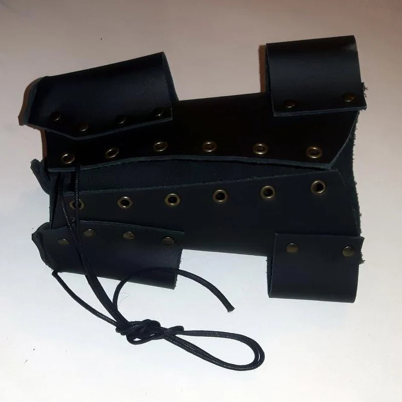 Medieval Steampunk Throwing Knife Holder Holster Ninja Assassin Larp Dagger Sheath Cosplay Costume Outfit Leather Bracer Leg Kit