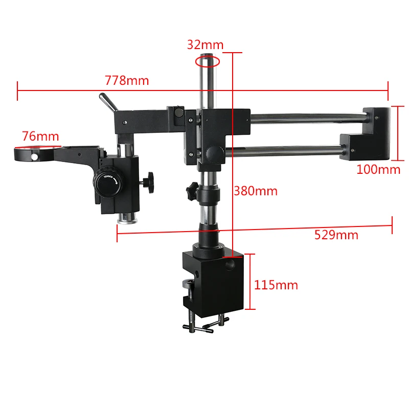 KOPPACE KPFLB1 Microscope Flex arm Clamping Stand Stereo Microscope