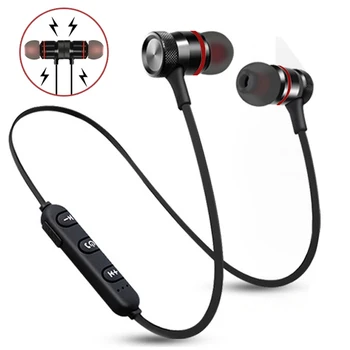 

5.0 Bluetooth Wireless headphones Bass HIFI Headset Neckband Sport Stereo In-Ear With Microphone Headphones for all smartphone