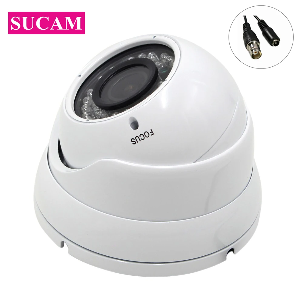 SONY326 Indoor 5MP AHD Varifocal CCTV Camera 2.8-12mm Home Security Video Surveillance Vandalproof Camera 30M IR Distance