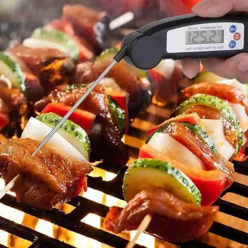 Digital Food Thermometer Probe Temperature Kitchen Cooking BBQ Meat Turkey Jams