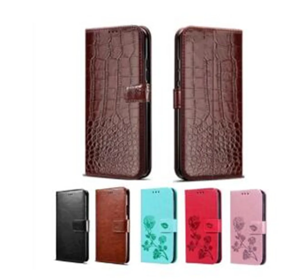 Кожаный чехол-кошелек с откидной крышкой для T-Mobile REVVLRY + REVVL 2 Plus чехол | Мобильные