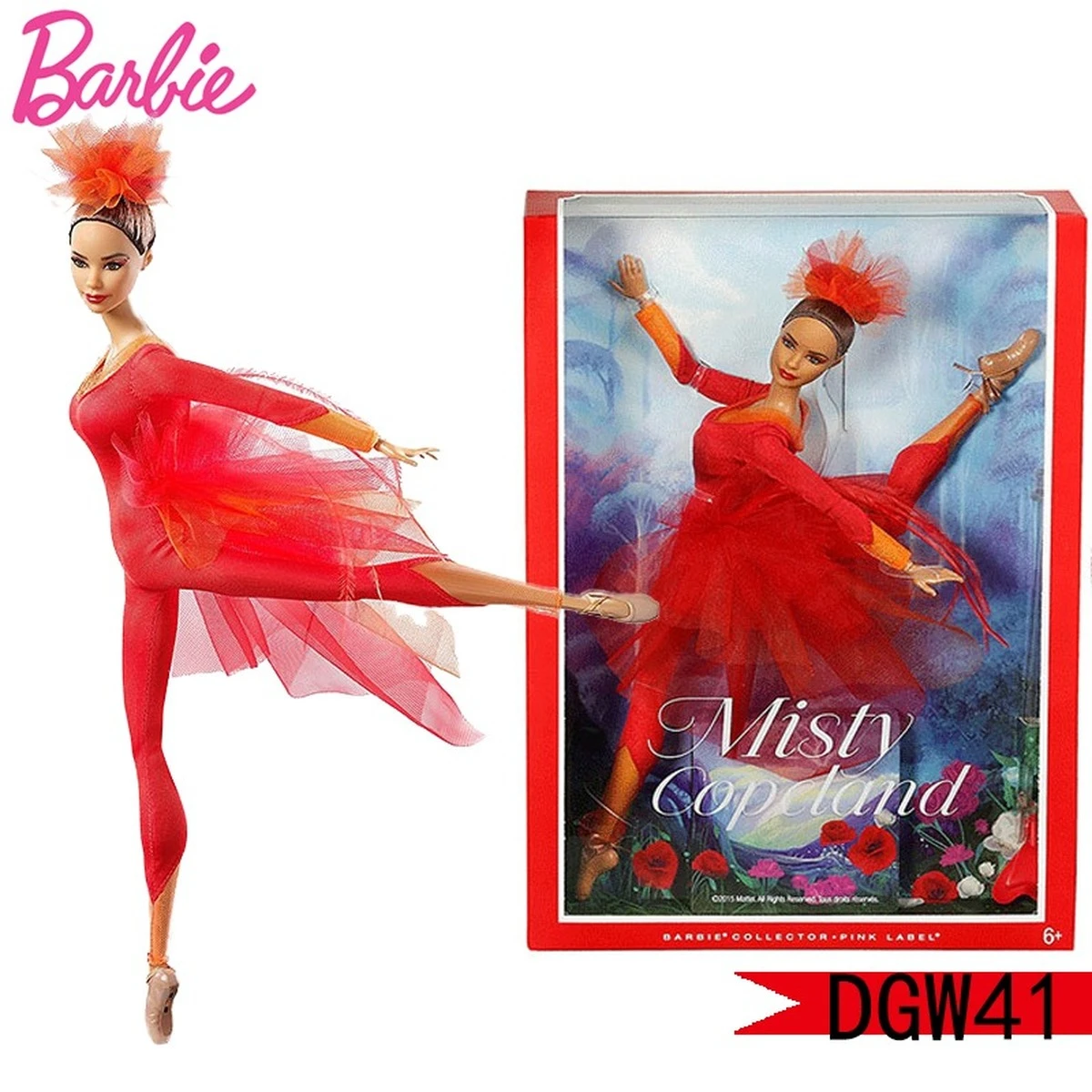Dolls & Accessories Barbie Misty Copeland Doll Mattel DGW41 Dolls