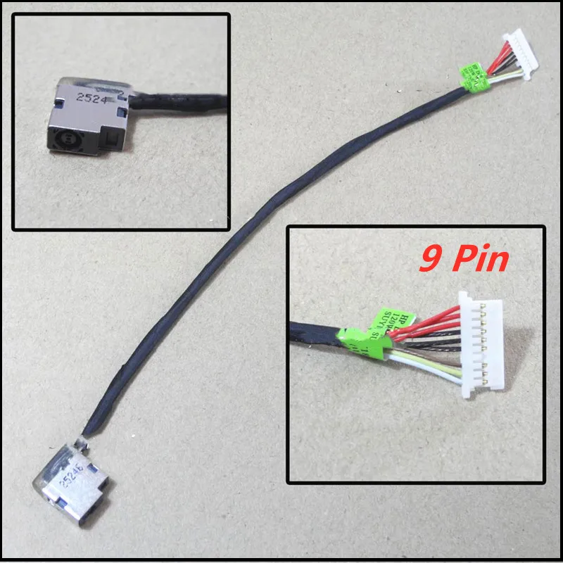 

New Laptop DC Power Jack Cable Charging Port Wire Cord For HP Envy M7-N M7-R 17-N 17-R 17T-N000