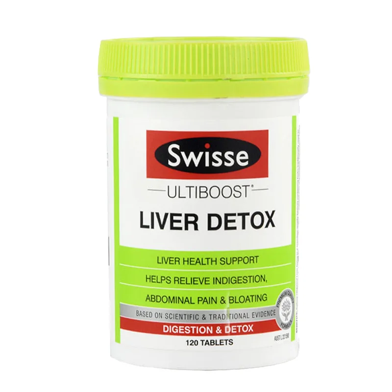 Australia Swisse Liver Detox 120Tablets Function Indigestion Bloating Cramping Relief Antioxidant Detoxification Wellness |