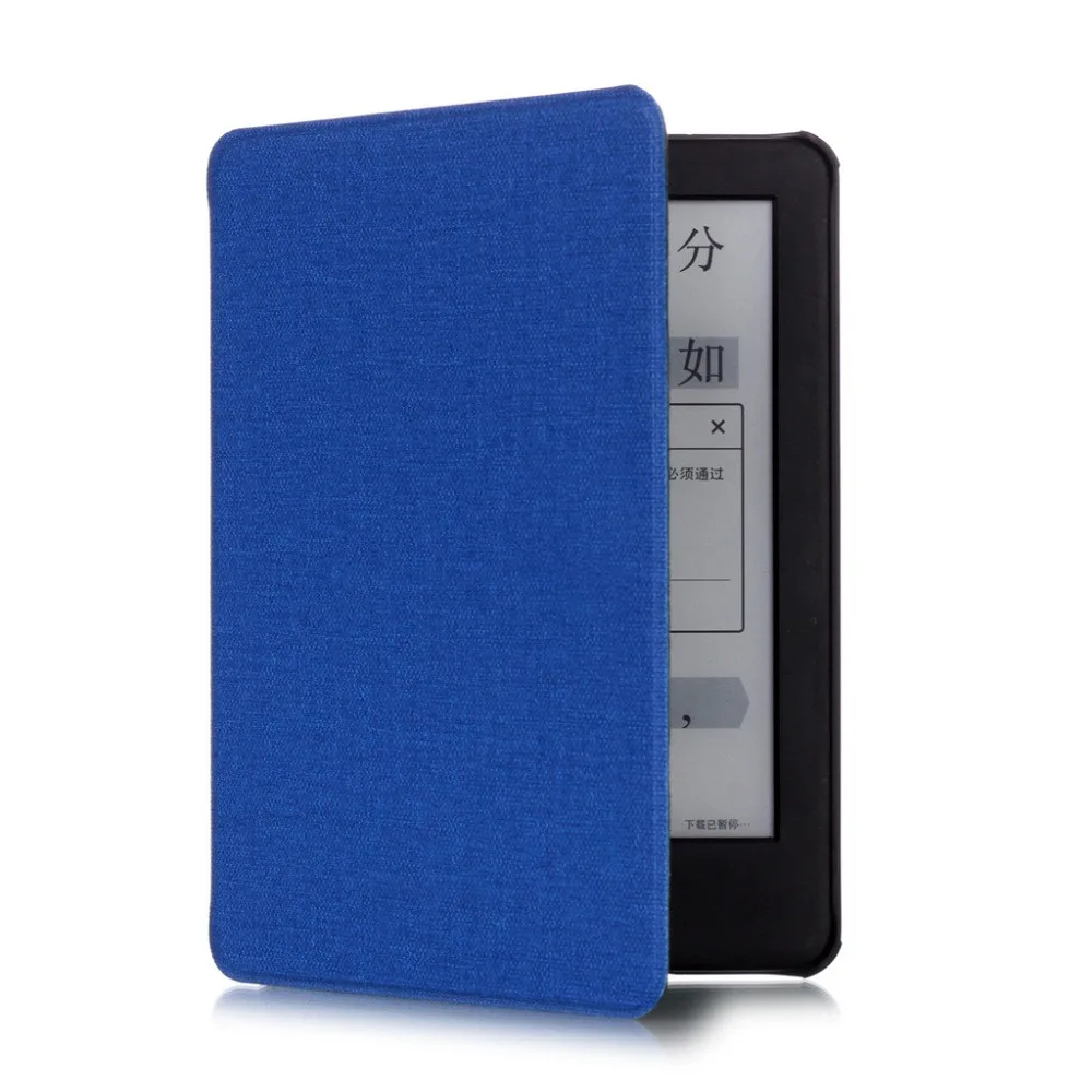 Case For Kindle Paperwhite Thinnest&Lightest Water-Safe Fabric Cover Magnetic attachment ensures cover is securely closed