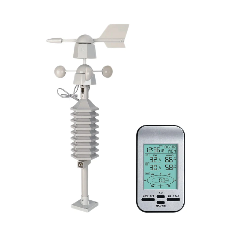 

WS2032 Digital Weather Station RF 433MHz Wireless Meteorological Instrument Weather