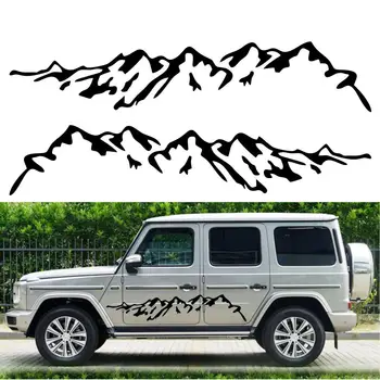 

Car Decals Mountain Styling Car Door Side Decor Sticker Auto Body Stickers Vinyl Decal Auto Stikers