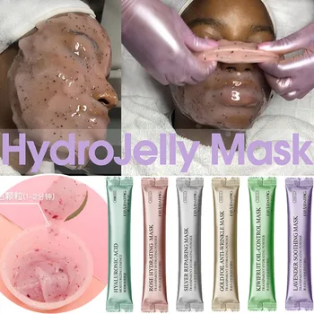 

Hydrojelly Mask Collagen Rose Hyaluronic Acid Soft Mask Powder Face Mask Anti Aging Anti Wrinkle Peel Off Rubber Facial Mask
