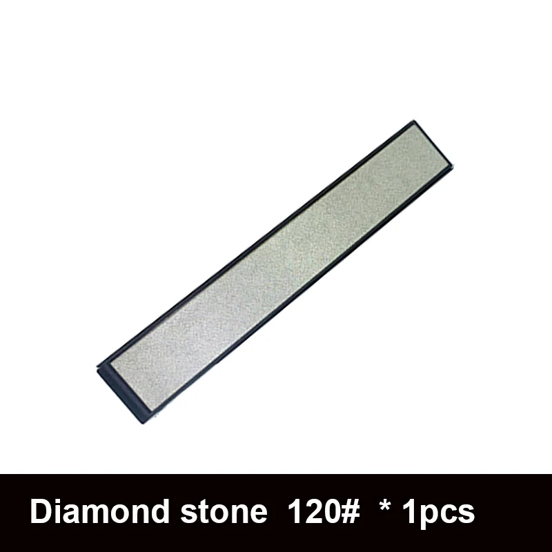 2000#3000 зернистость с фиксированным углом точилка для ножей точильный камень Алмазный точильный камень для отточения камня - Color: 120 grit