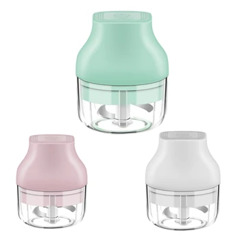 

Mini Electric Food Juicer Household,USB Garlic Chopper Kitchen 100ML