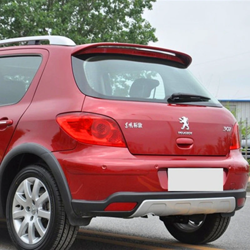 

Спойлер для хэтчбека Peugeot 307, высококачественный спойлер из АБС-пластика для заднего крыла автомобиля 2004-2012 года