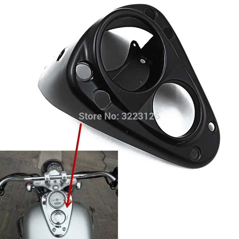 Motorcycle Speedometer Instrument Gauges Odometer Tachometer Cover Tank
