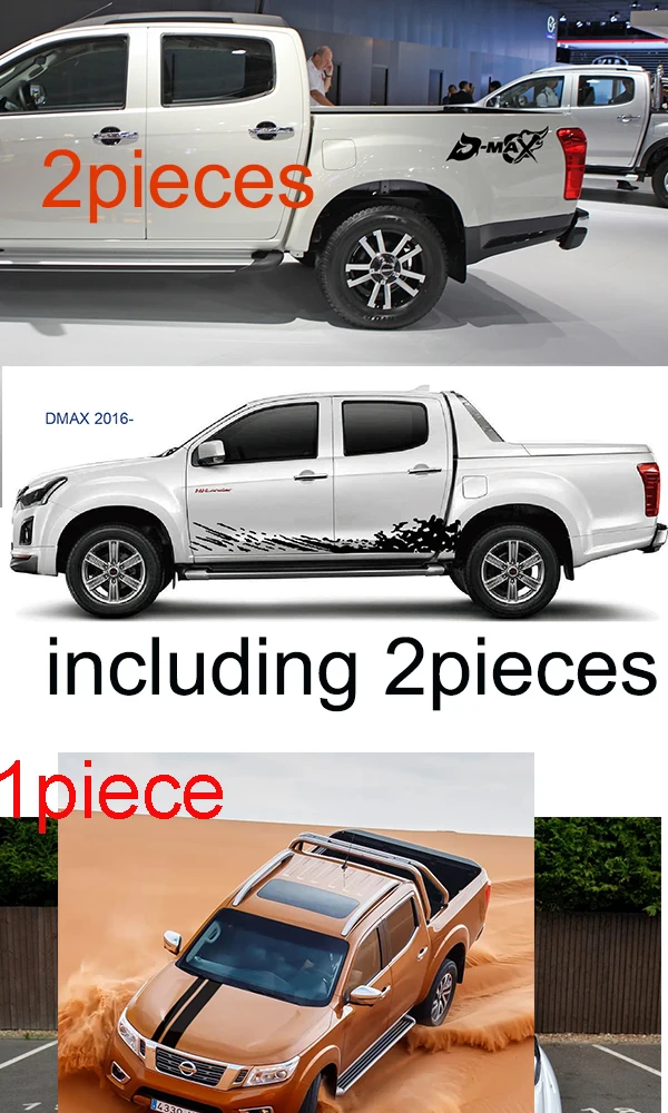 

5piece graphic vinyl cool car sticker