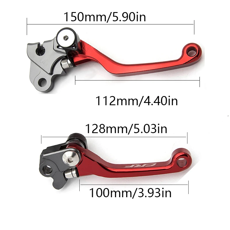 Матовый цвет для Honda CRF150F CRF230F CRF 150 230 F CRF230 2003 2017 рычаг тормозной муфты рычаги