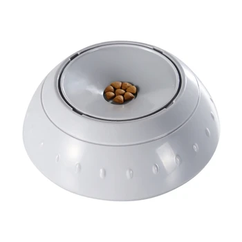 

Pet Slow Feeder With Wheels Plastic Puzzle Toy Food Leak Bowl Pet Leakage Toy Leaking Food Balls Cats Interactive Toy