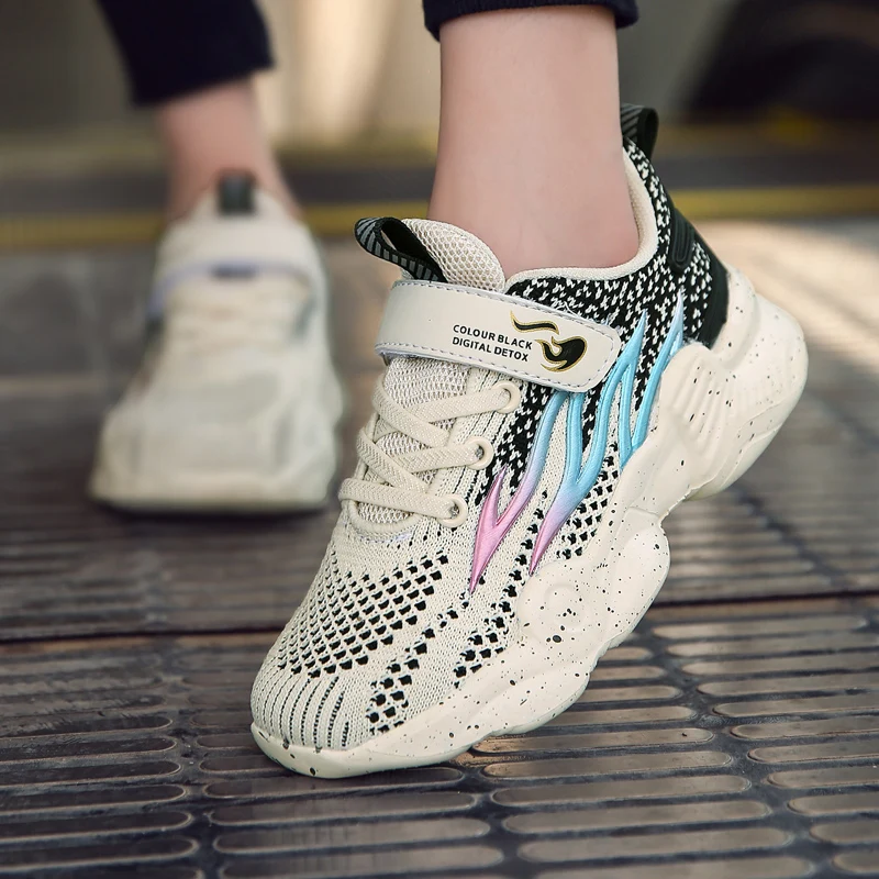 Children's Sneakers Kids Shoes Breathable Air Mesh Sports Shoes for Boys Girls  Lightweight Tenis Sneakers Casual Walking Shoes