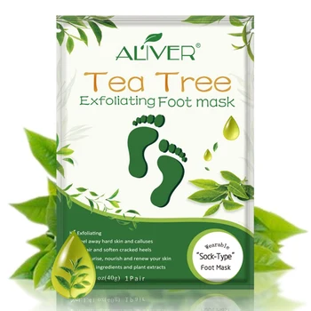 

Soft Foot Mask Removes Calluses Dead And Dry Skin Foot Mask Tea Tree Peeling Mask Exfoliation Baby Foot Peel