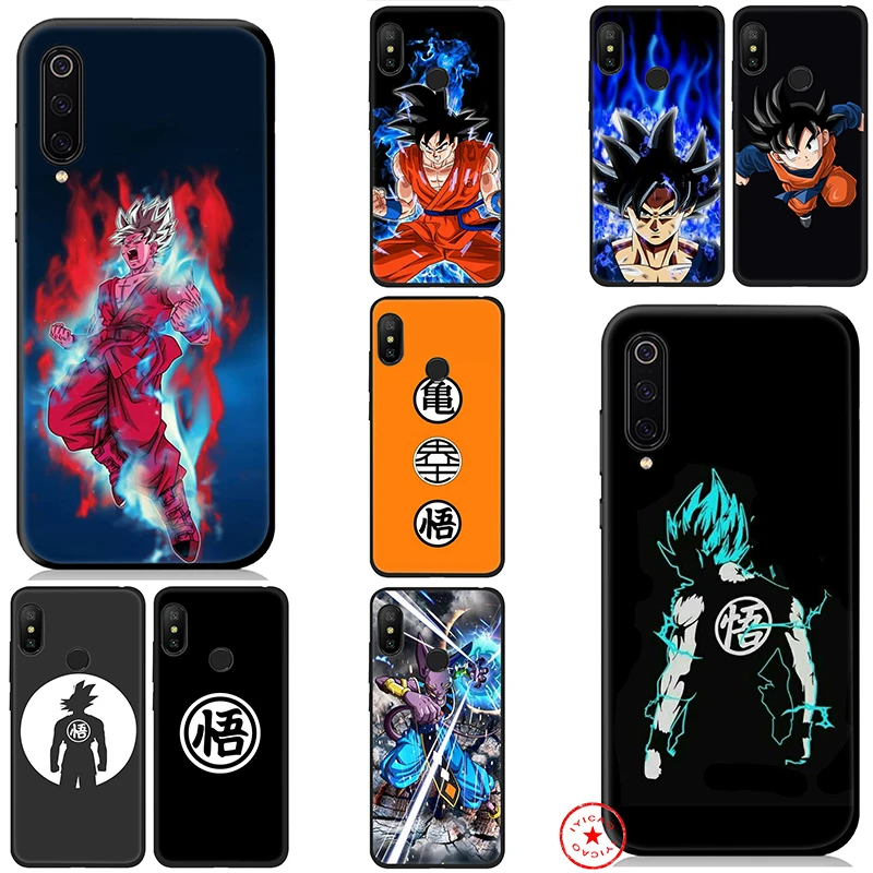 IYICAO Dragon Ball Z Goku Soft Case for Xiaomi Mi A3 A2 A1 8 Lite 9 Se Max 3 F1 5X 6X 6 CC9 CC9e 9T Pro MiA1 MiA2 |