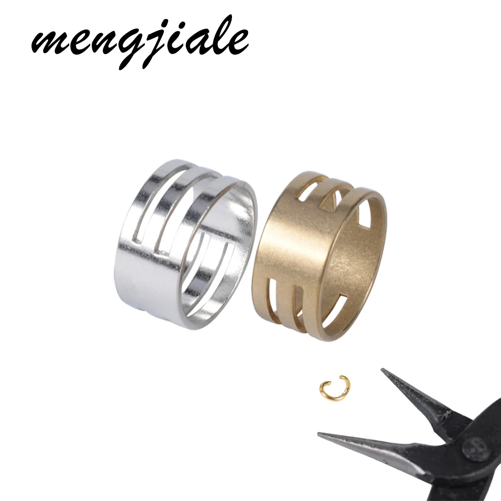 

1pcs Copper/Stainless Steel Jump Ring Opening Closing Finger Rings Jewelry Making Tools Fit DIY Craft Pliers Fixing Helper Tools