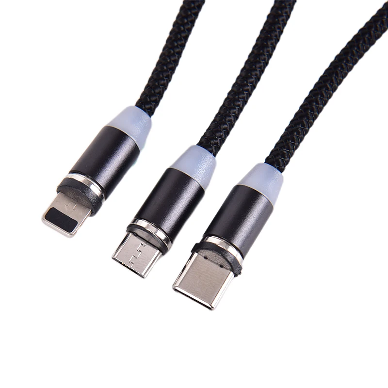 Магнитный Micro USB кабель для быстрой зарядки мобильных телефонов iPhone samsung Android
