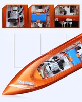 Feilun FT009 2.4G 4CH water cooling RC Boat Toy 35kM/H VS FT007 FT009 Wl911 Wl912 udi001 2