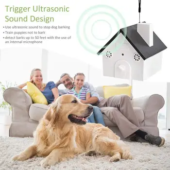 

New Anti Barking DeviceBark Control Device with Adjustable Ultrasonic Level Control Safe for Small Medium Large Dogs Sonic Bark