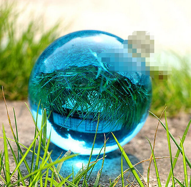 905++++++ Light Blue Asian Natural Quartz Magic Crystal Healing Ball Sphere100mm | Дом и сад