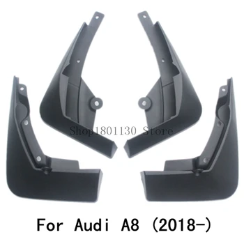 

4Pcs/Set Car Mudflaps Splash Guards Mud Flap Mudguards Fender For Audi A8 sport (2018-)