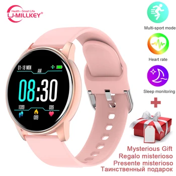 

ZL01 smart watch men women akilli saatler monitor smartwatch android iOS relojes Sleep Tracker wristbands whatsapp pk iwo 12 pro