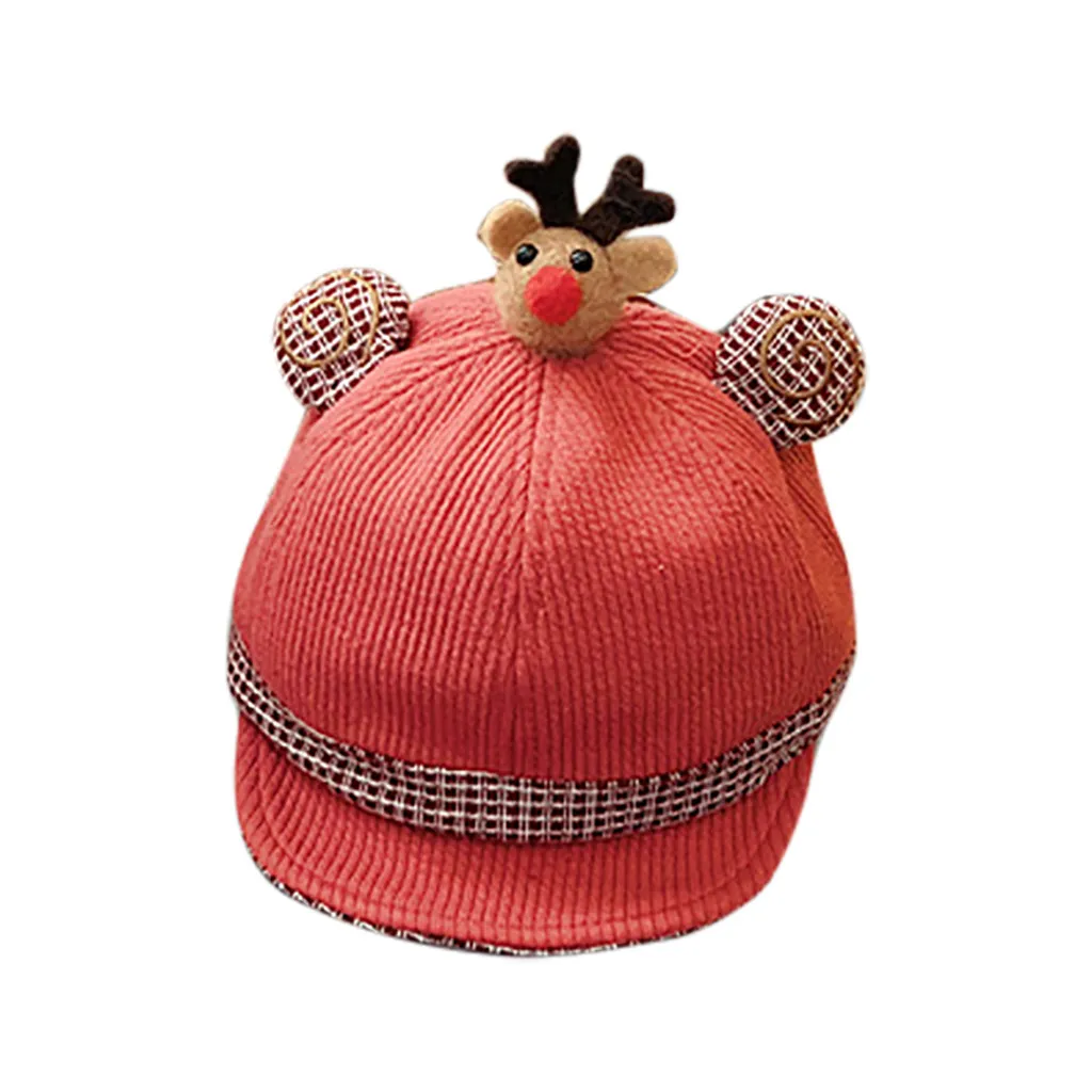 Женская шапка, новая модная детская бейсбольная кепка с героями мультфильмов на осень и зиму, теплая Кепка czapka zimowa