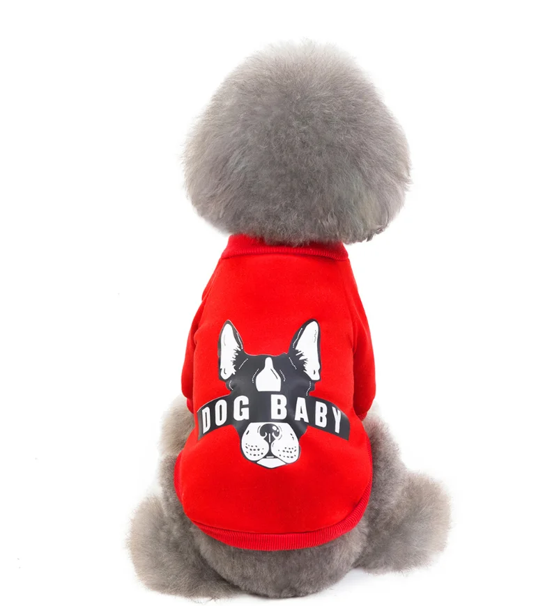 Pet мягкая теплая зимняя одежда для сна, одежда для собак, спортивный свитер для маленькие собачки Чихуахуа для Мопсов, французских бульдогов Костюмы щенок курта для собак