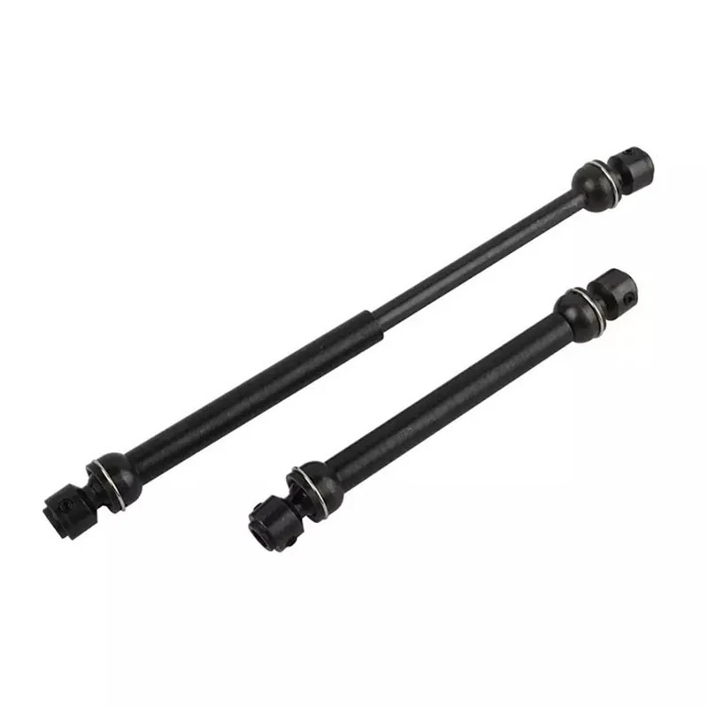 2pcs Stainless Steel Universal Drive Shaft Transmission 112-152mm For 1/10 D90 RC4WD SCX10 RC Crawler Car Part Accessories