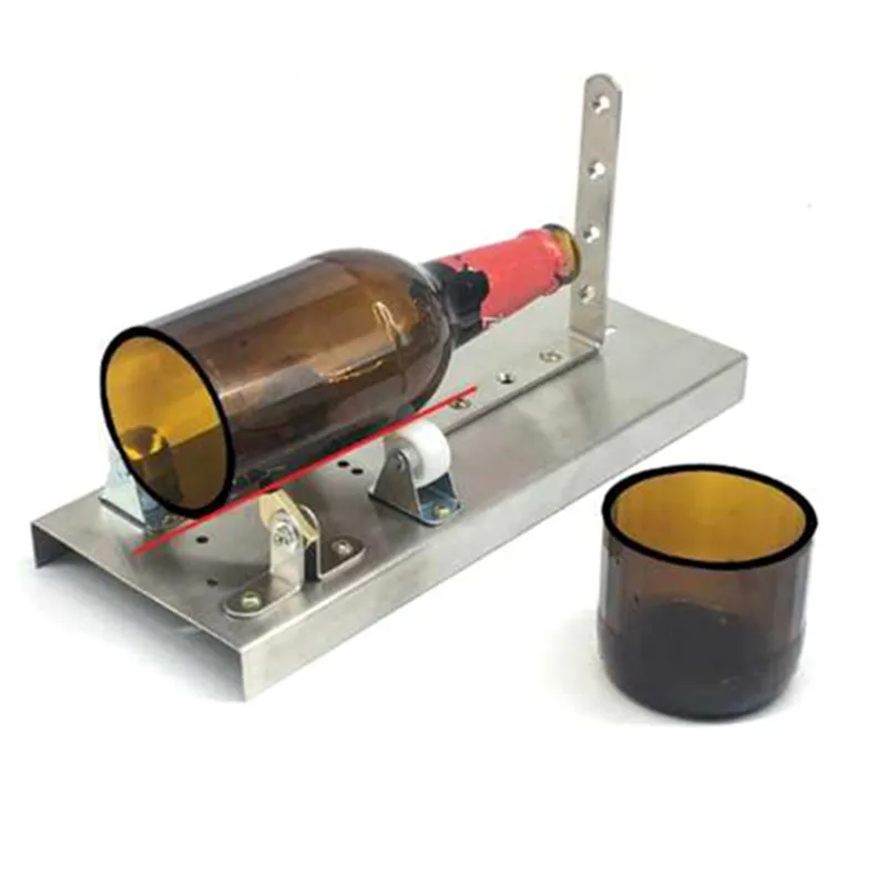 Beer Wine Bottle Cutters Machine Glass Sculpture Art Cutting DIY Recycle Tool