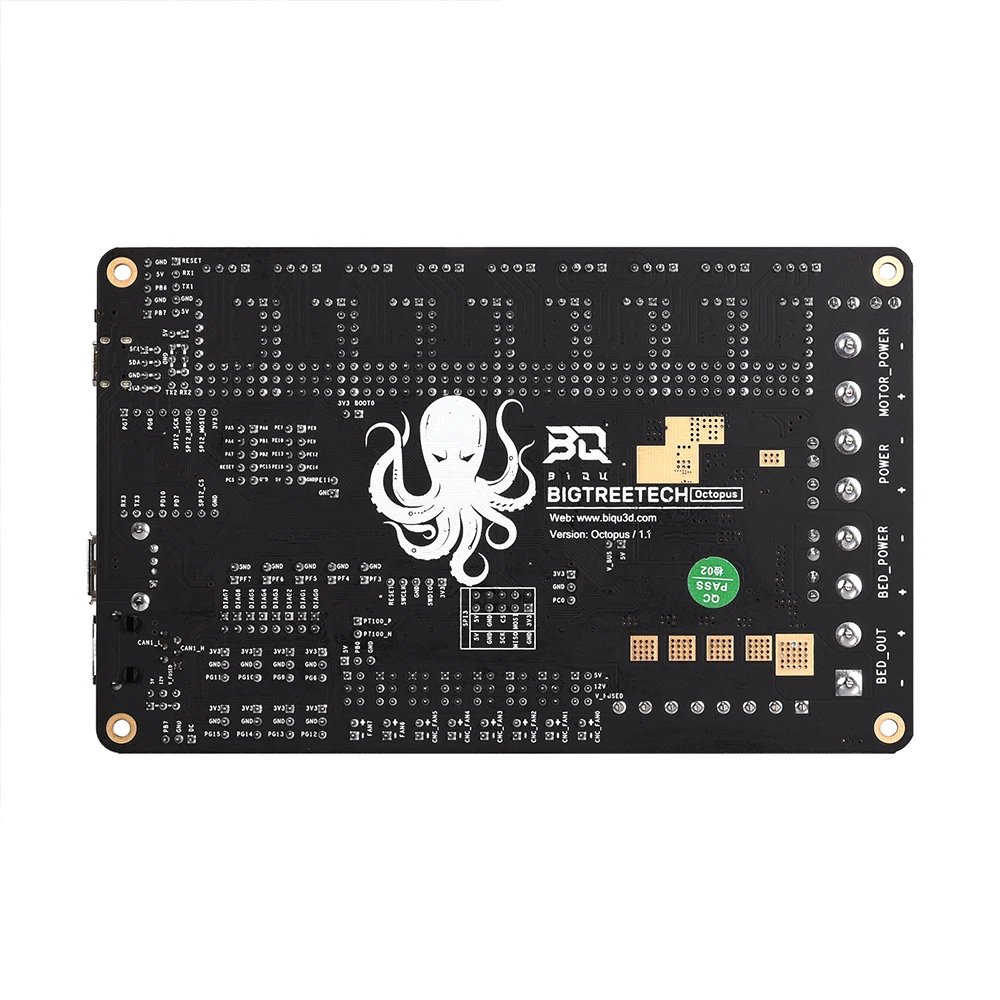 Фото Материнская плата BIGTREETECH Octopus V1.1, 32-битная плата управления TMC2209 TMC5160T, запчасти для 3D-принтера VS SKR V1.4 Turbo для Voron 2,4 CR10 №4