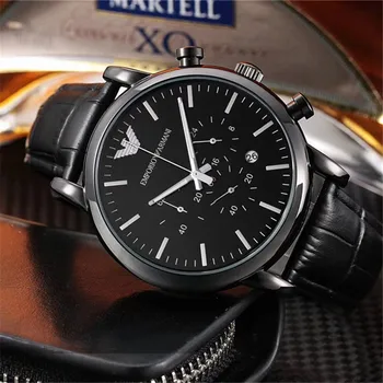 

Armani- Luxury Brand women quartz Watches men Watch Stainless Steel Strap wristwatch classic watch father gift 57 orders