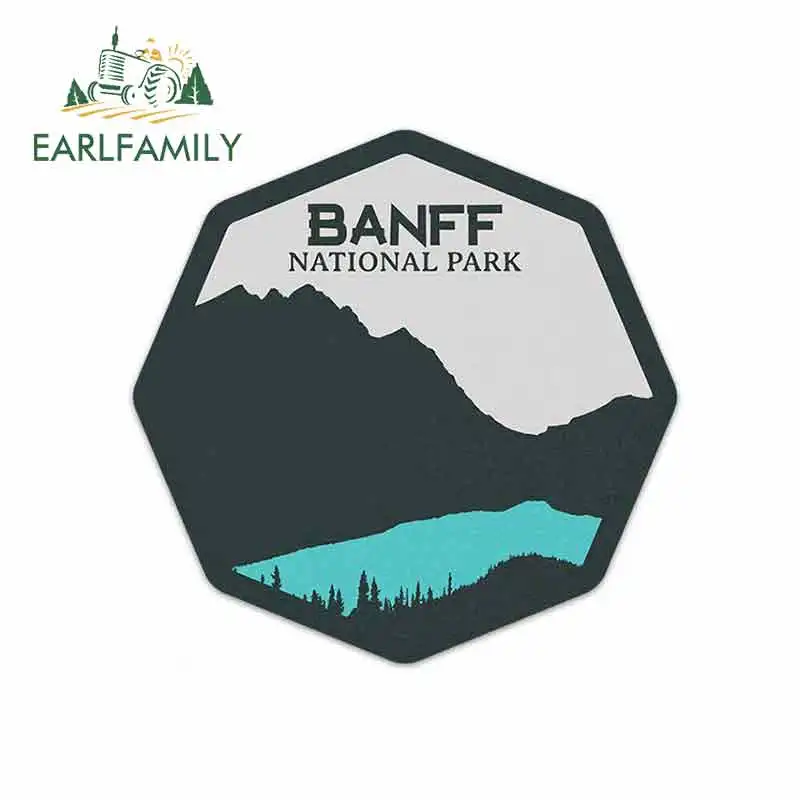 EARLFAMILY 13 см x 12 8 для Banff национальный парк виниловые наклейки на машину JDM бампер