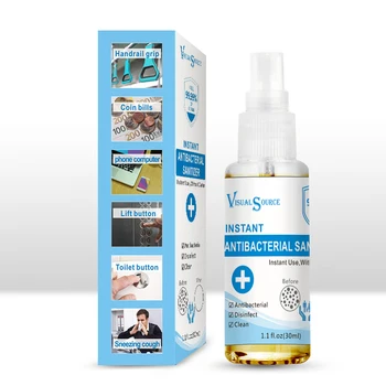 

30ml Alcohol Disposable Disinfection Household Cleaners Antiseptic Skin Cleaning Care Disinfectant Spray Hand Sanitizer