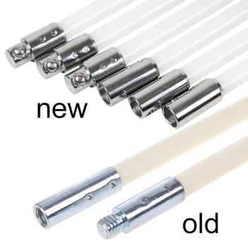 

60cm Cleaning Brush Head Hex Wrench Adapter Chimney Fireplace Sweeper Cleaning