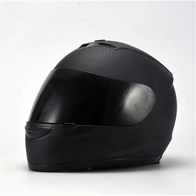 Полнолицевой мотоциклетный уличный велосипедный шлем со съемным зимним шейным шарфом DOT(M, матовый черный) XXXL 65 см