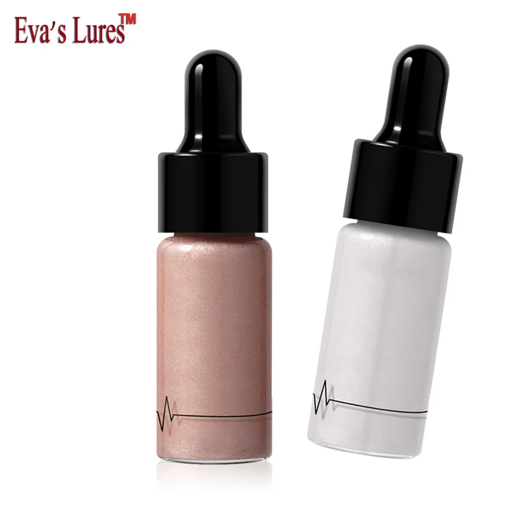 

Eva's Lures 12 Colors Liquid Highlighter Concealer Professional Makeup Bronzer Shimmer Brighten For Face Make up Cosmetic