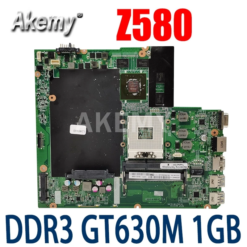 Akemy 11S90001736 31LZ3MB01D0 DALZ3AMB8E0 для ноутбука Lenovo IdeaPad Z580 материнская плата HM76 DDR3 GT630M 1 Гб |