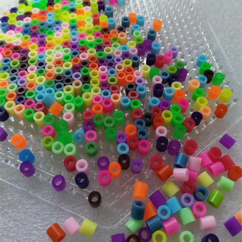 1000 штук 5 мм бусины Хама perles a repasser бусины EVA головоломки ремесла для детей взрослых предохранитель бисера DIY интеллектуальные головоломки