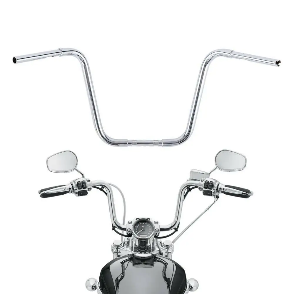 Мотоциклетные вешалки для Ape 16 дюймов Rise 1 1/4 дюйма рули Harley FLST FXST Sportster XL 883 1200 под
