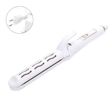 

Professional Hair Curler Straightener Curling Straightening Iron Wand Waver Ceramic Tourmaline Anti-Scald Styling Tool Home Trav