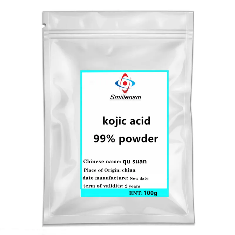 

New arrival Pure 99% Cosmetic Grade Kojic Acid Powder 1pc Skin Care face Skin Whitening Anti-aging Skin Lightener age spots,